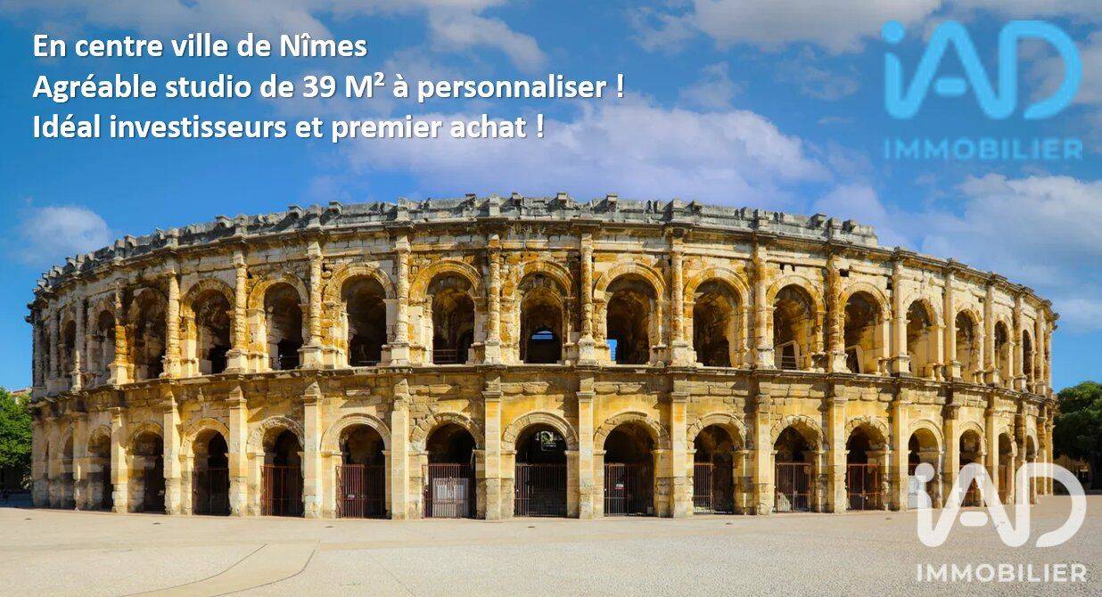 Appartement 1 pièce 39 m² · à Nîmes · 39 m² · 85 000 €