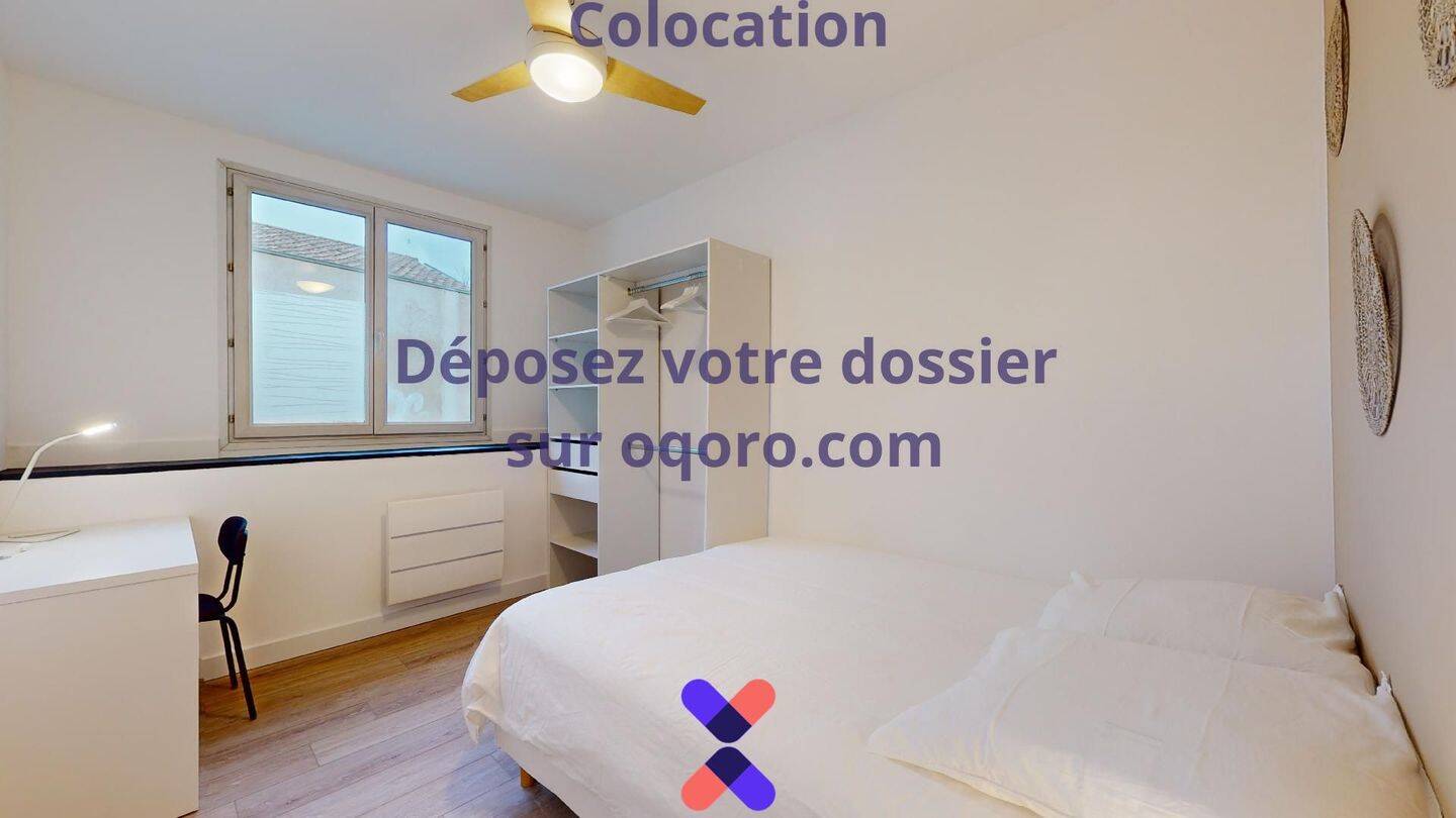 Chambre en colocation appartement meublé — 1
