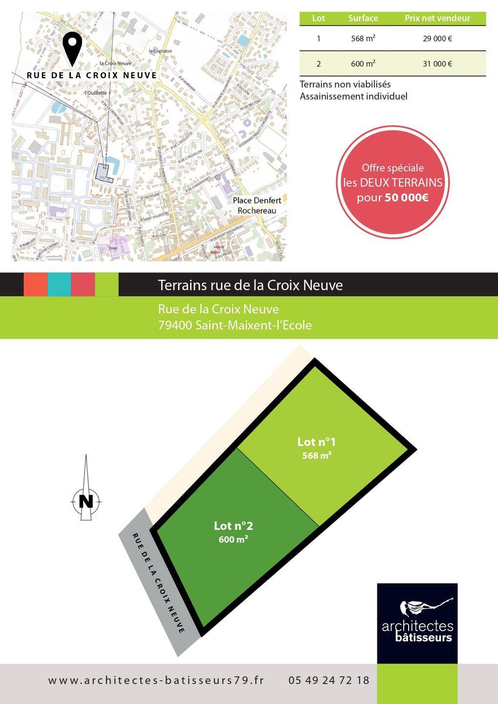 Maison 4 pièces 75 m² · à Saint-Maixent-l'École · 75 m² · 155 780 €