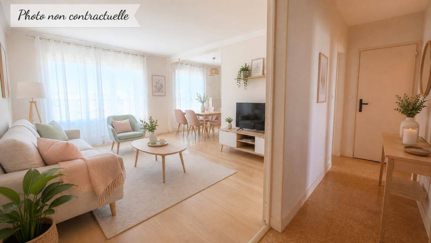 Appartement 3 pièces 68 m² · à Chartres · 68 m² · 111 500 €