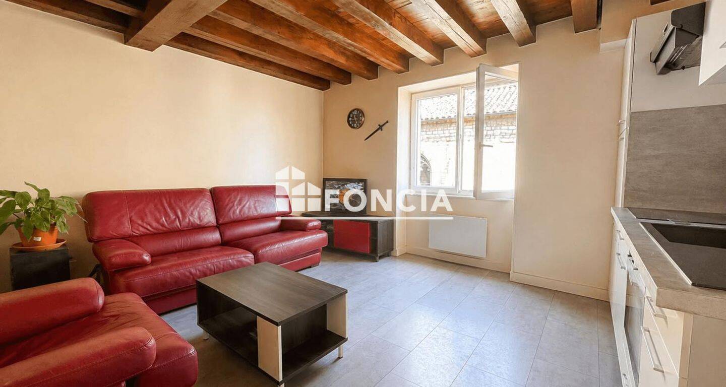 Appartement 2 pièces 34 m² · à Chaleins · 33,7 m² · 78 500 €