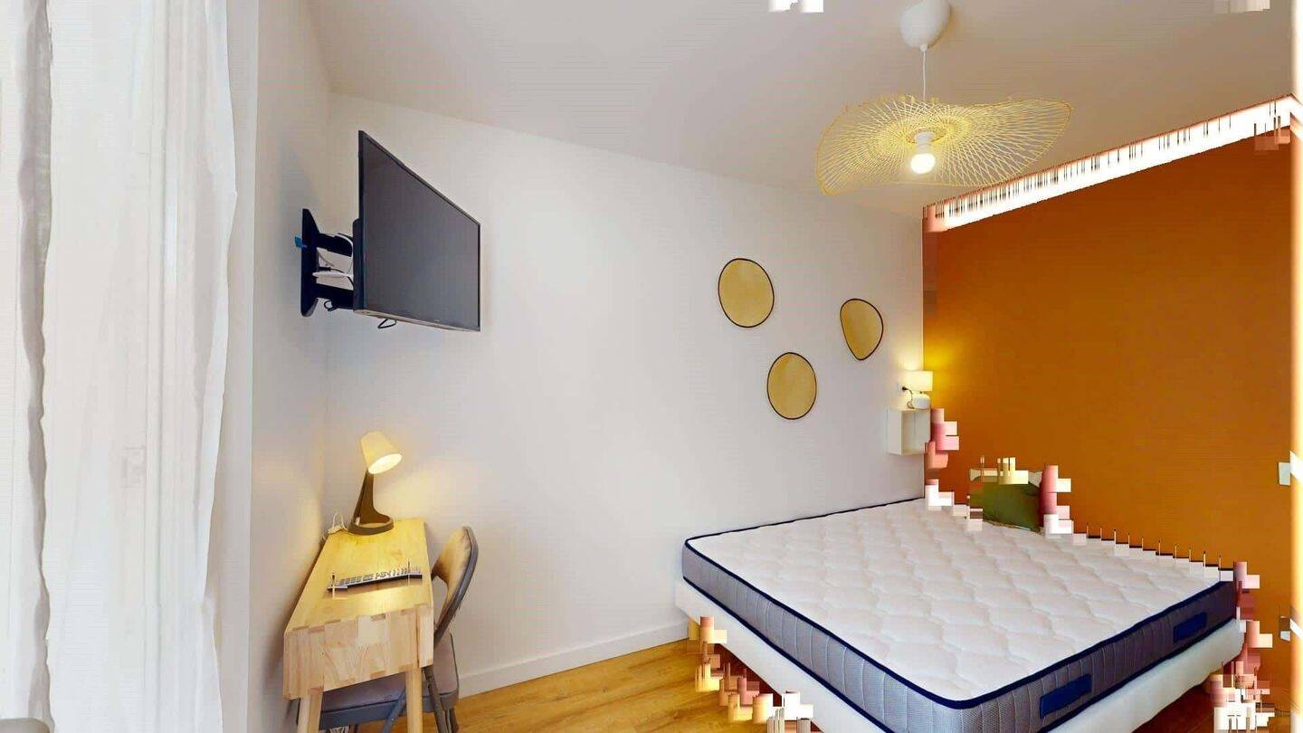 Chambre 1 - LOMBEZ F - Colocation — 2