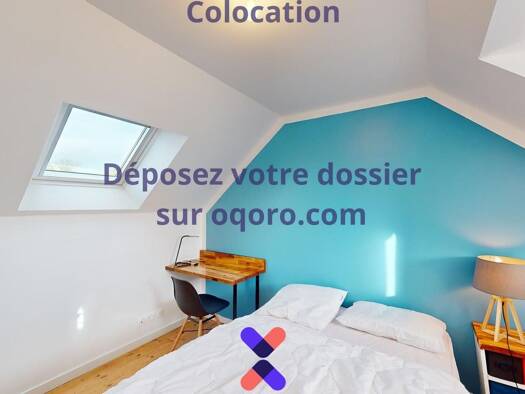 Maison à louer 425 € 6 pièces 5 chambres 70 m² Quatre Moulins Brest 29200