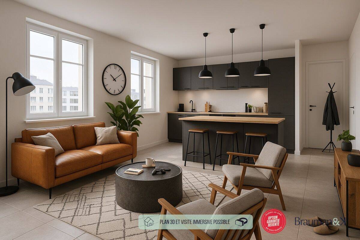 Appartement 3 pièces 65 m² · à Illkirch-Graffenstaden · 65 m² · 343 000 €