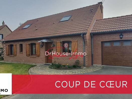 Maison à vendre 346 000 € 6 pièces 4 chambres 117,4 m² 831 m² de terrain Brillon 59178