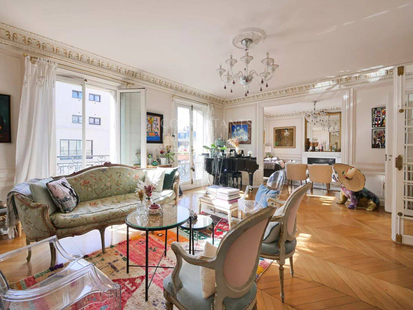 Appartement 7 pièces 215 m² · à Paris 16ème Arrondissement · 215,2 m² · 3 100 000 €