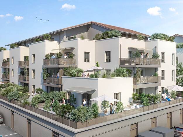 Appartement à vendre - neuf 327 600 € 4 pièces 3 chambres 82,2 m² dès le 31/12/2026 Centre Ville Annonay 07100