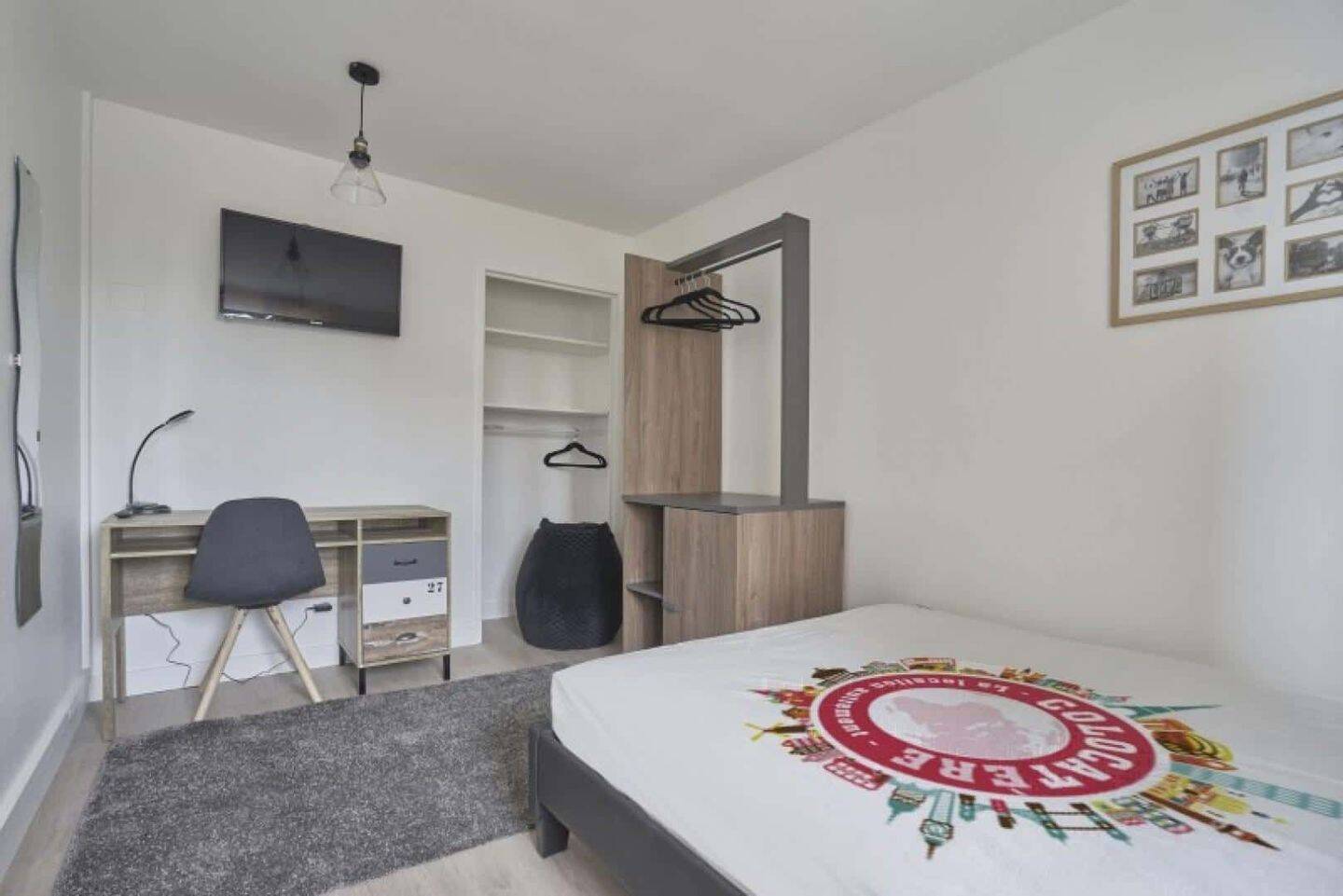 Chambre 3 - CAZENEUVE - Colocation — 2