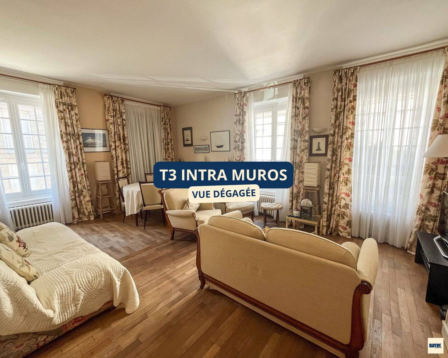 Appartement 3 pièces 66 m² · à Saint-Malo · 66,3 m² · 299 250 €