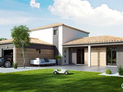 Terrain avec maison neuve à vendre 322 755 € 5 pièces 4 chambres 116 m² 701 m² de terrain Le Gua 17600