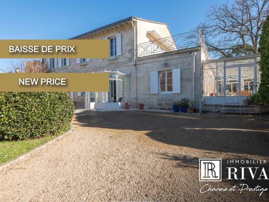 Maison à vendre 995 000 € 7 pièces 5 chambres 310 m² 2 386 m² de terrain Carignan-de-Bordeaux 33360
