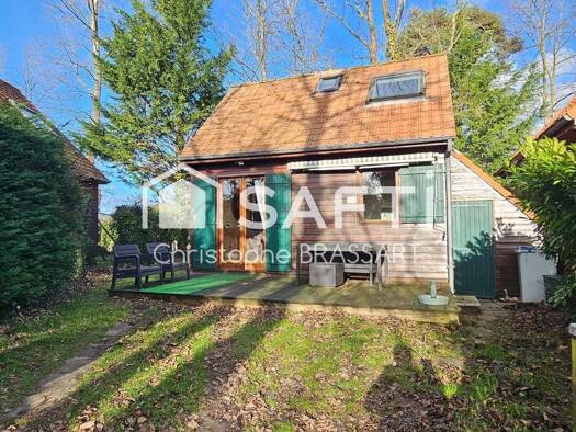 Chalet à vendre 129 000 € 3 pièces 2 chambres 30 m² 228 m² de terrain Mairie-La Vigogne Berck 62600