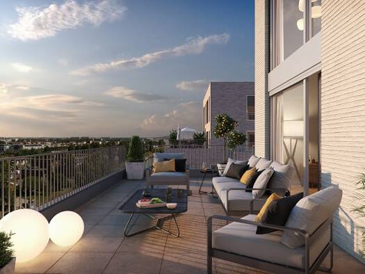 Appartement à vendre - neuf 334 000 € 4 pièces 3 chambres 84,8 m² RDC La Seille-Rive Gauche Marly 57155