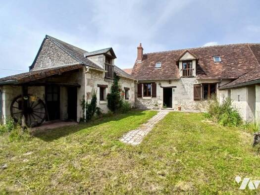 Maison à vendre 83 200 € 6 pièces 3 chambres 110 m² 1 040 m² de terrain Bournan 37240