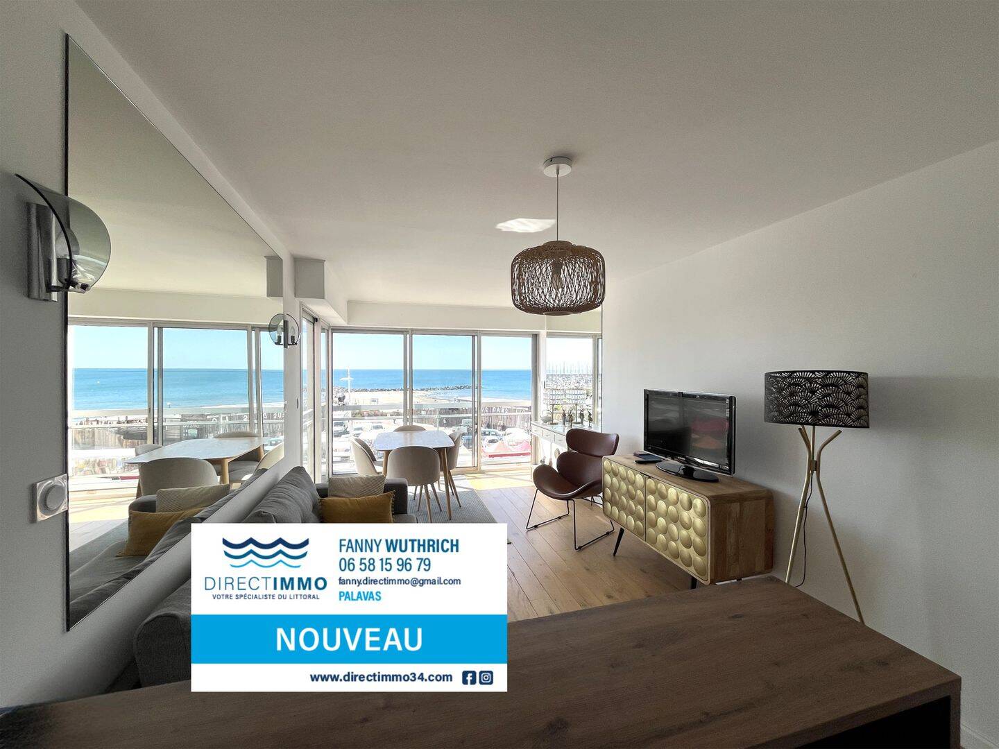 Appartement 2 pièces 37 m² · à Palavas-les-Flots · 36,8 m² · 255 000 €