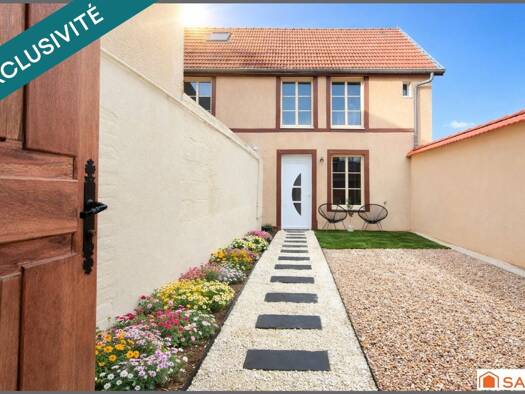 Maison à vendre 289 000 € 5 pièces 3 chambres 106 m² 114 m² de terrain Centre et Est Cormontreuil 51350