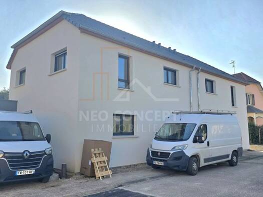 Maison jumelée à louer - Première occupation 1 500 € 4 pièces 3 chambres 104,8 m² Metzgerhof-Hundshof-Schloessel Château Fia Haguenau 67500