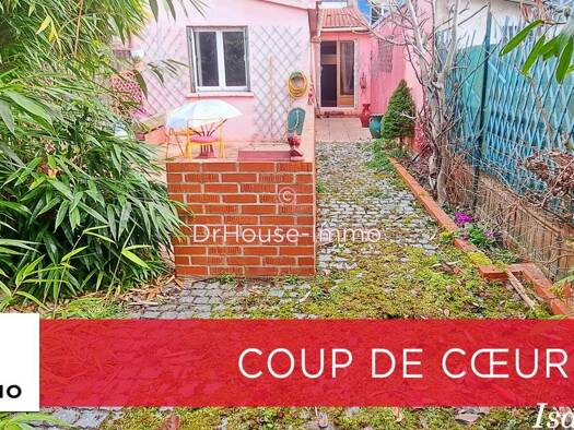 Maison à vendre 469 000 € 3 pièces 2 chambres 70 m² 420 m² de terrain Guipons Villejuif 94800