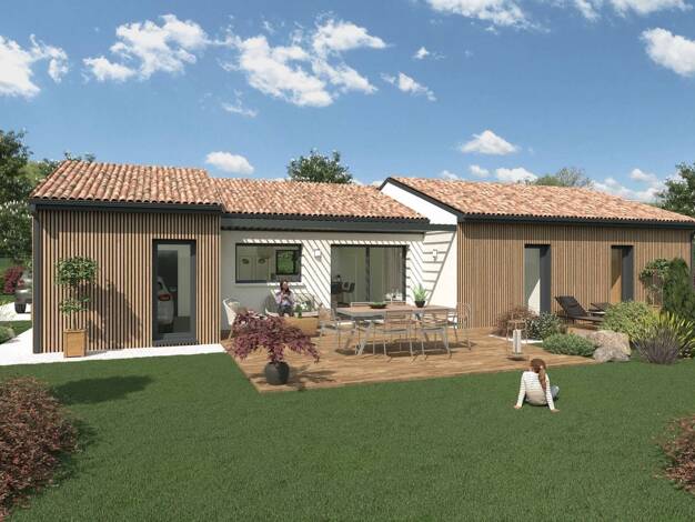 Terrain avec maison neuve à vendre 267 335 € 4 pièces 3 chambres 92 m² 806 m² de terrain Hautecourt-Romanèche 01250