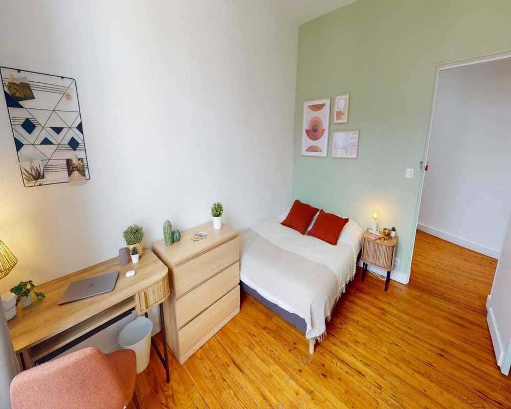 Chambre dans le Rue du Jardin public - Colocation — 4
