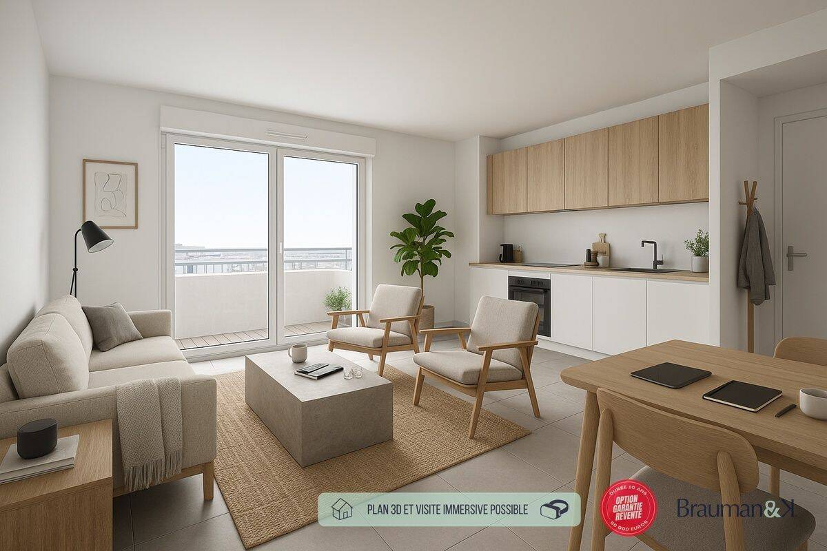 Appartement 2 pièces 45 m² · à Mainvilliers · 45 m² · 145 000 €