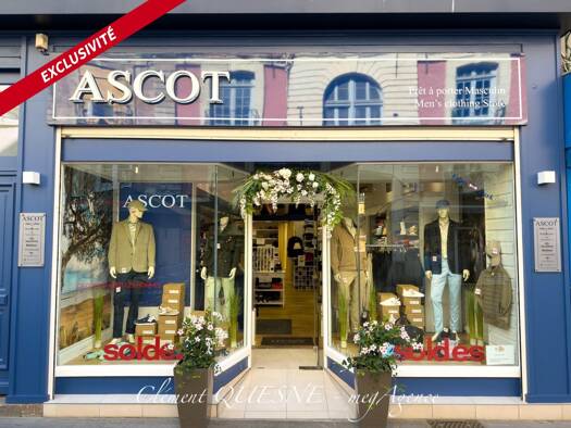 Boutique à vendre Fonds de commerce 119 500 € 100 m² de surface de vente Centre Ville Dieppe 76200