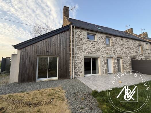 Maison à vendre 246 750 € 5 pièces 4 chambres 95 m² 400 m² de terrain Vildé-Guingalan 22980