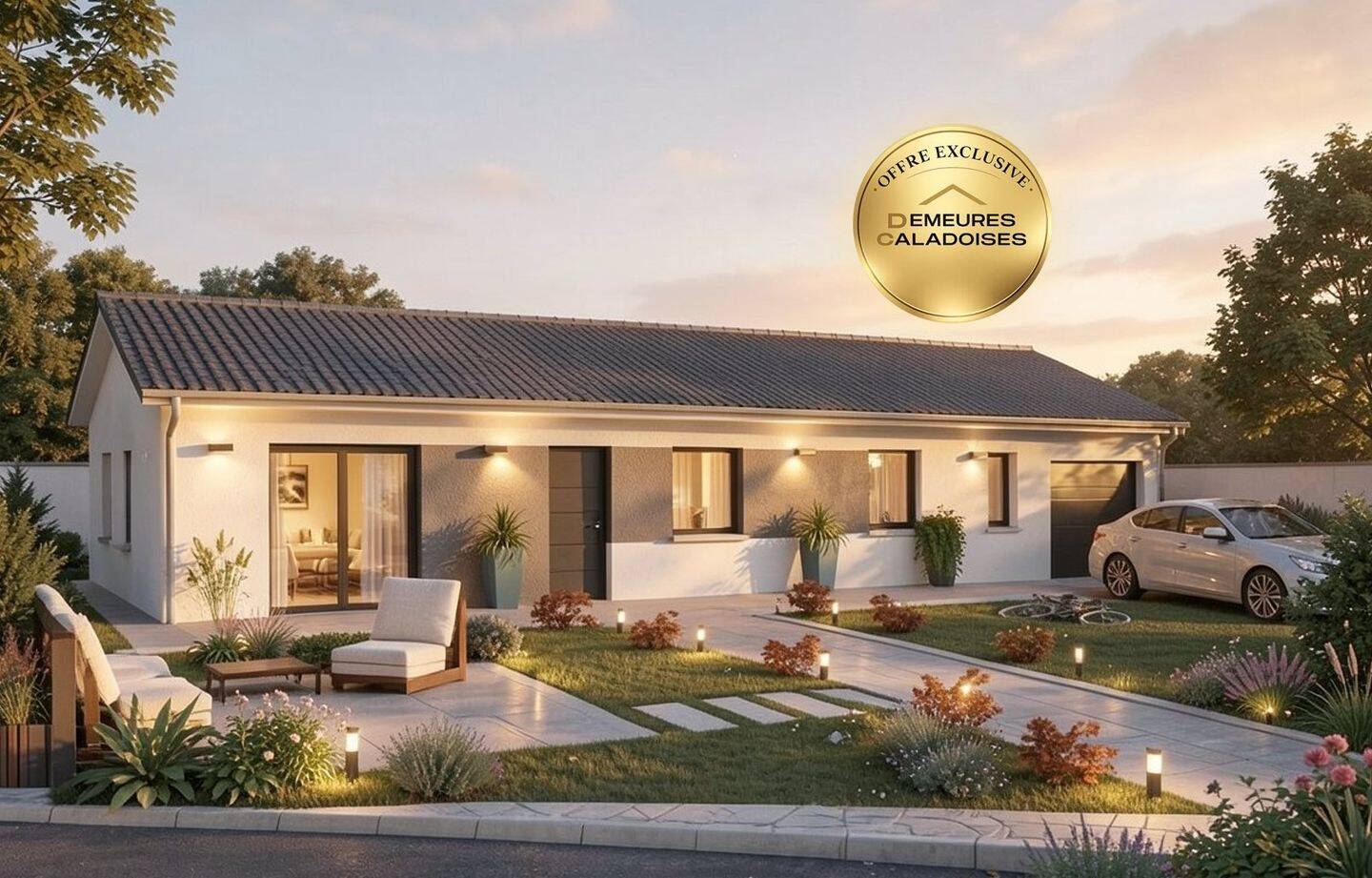Maison 4 pièces 93 m² · à Parcieux · 93 m² · 329 000 €