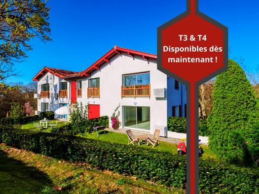 Appartement à vendre - neuf 205 000 € 3 pièces 2 chambres 65,5 m² dès le 31/03/2026 Bardos 64520