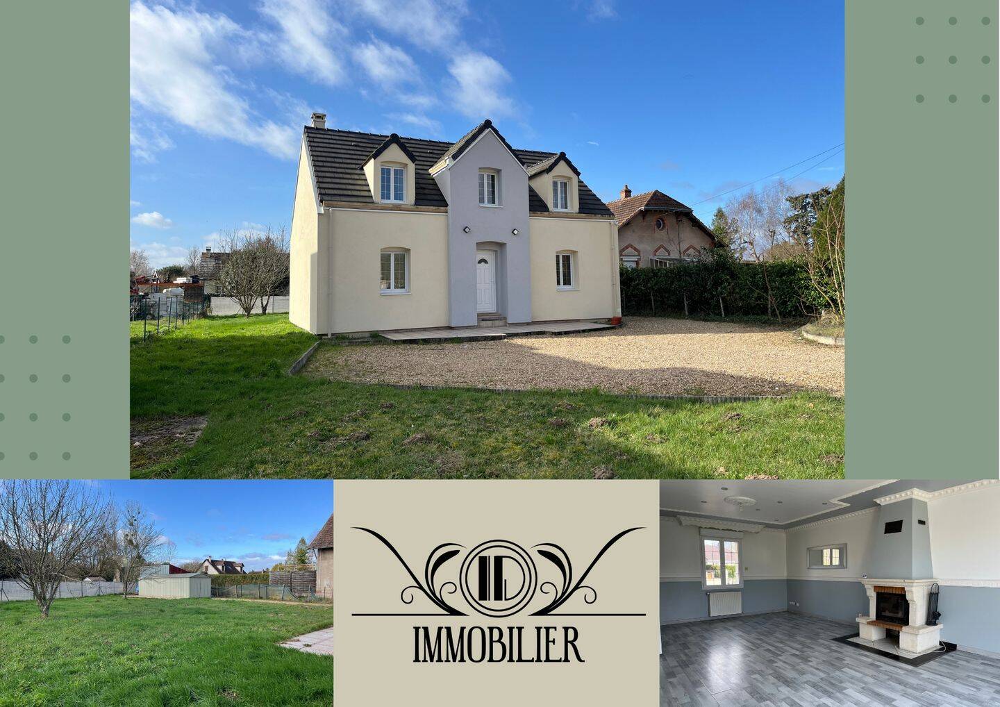 Maison 5 pièces 121 m² · à Poilly-lez-Gien · 120,6 m² · 900 €/mois