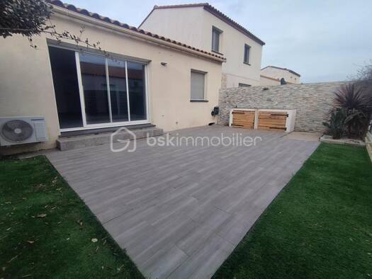 Maison de plain-pied à vendre 232 000 € 3 pièces 2 chambres 68 m² 175 m² de terrain Nord Elne 66200