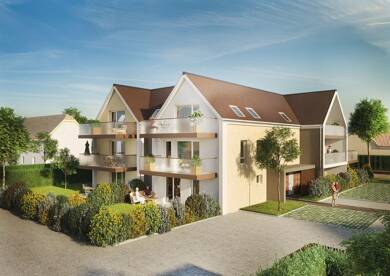 Appartement à vendre 156 000 € 2 pièces 1 chambre 42 m² 2 étages Sud Ouest Wittenheim 68270