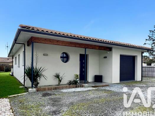 Maison de plain-pied à vendre 369 000 € 5 pièces 3 chambres 117 m² 501 m² de terrain Salles 33770