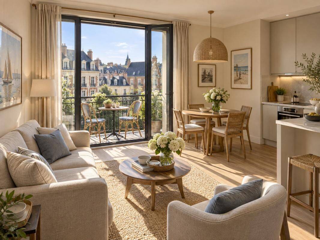 Appartement 2 pièces 43 m² · à Deauville · 43 m² · 413 000 €