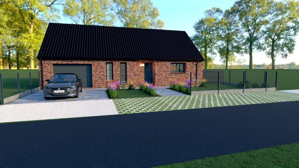 Maison 5 pièces 95 m² · à Camphin-en-Carembault · 95 m² · 339 107 €