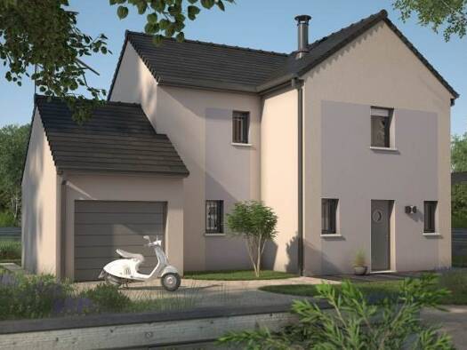 Terrain avec maison neuve à vendre 270 000 € 5 pièces 3 chambres 90 m² 530 m² de terrain Berméricourt 51220