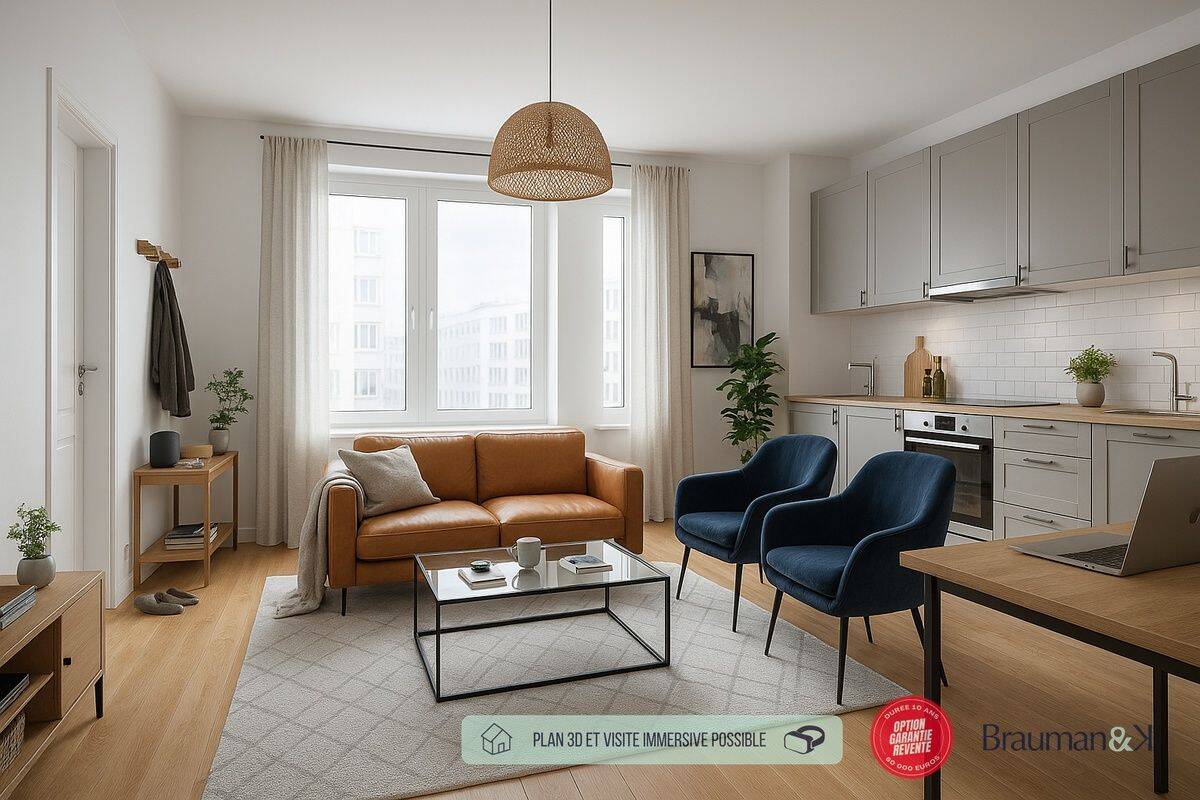 Appartement 2 pièces 40 m² · à Sartrouville · 40 m² · 179 900 €