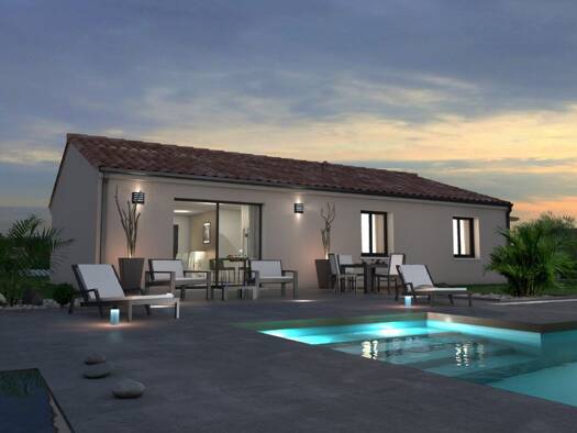 Terrain avec maison neuve à vendre 199 000 € 5 pièces 3 chambres 88 m² 408 m² de terrain Lisle-sur-Tarn 81310