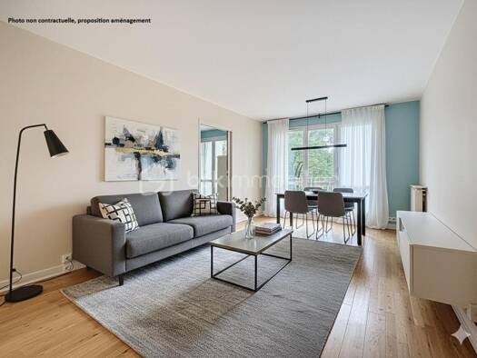 Appartement à vendre 420 000 € 4 pièces 3 chambres 81 m² Étage 3/3 Buzenval Rueil-Malmaison 92500