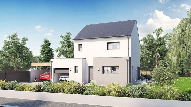 Maison à construire avec terrain à vendre 425 444 € Immaculée Campagne Saint-Nazaire 44600