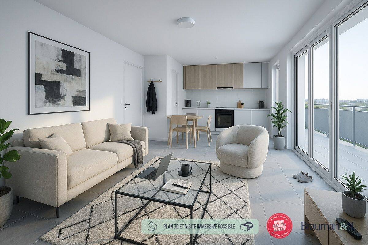 Appartement 2 pièces 41 m² · à Montpellier · 41 m² · 196 138 €