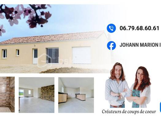 Pavillon à vendre 199 500 € 5 pièces 3 chambres 106 m² 900 m² de terrain Chenay 79120