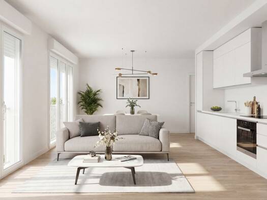 Appartement à vendre - neuf 141 734 € 2 pièces 1 chambre 37,8 m² 4ème étage Grenoble 38100