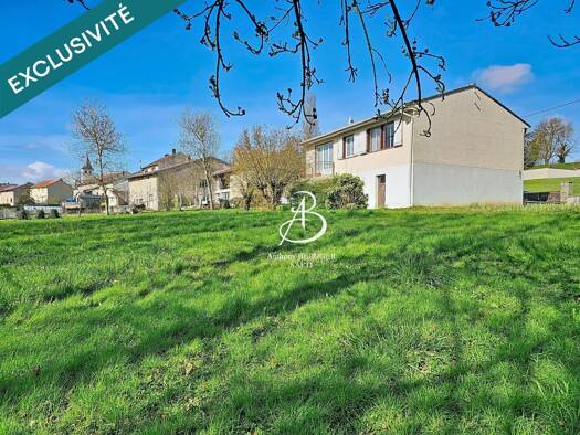 Maison de plain-pied à vendre 129 000 € 5 pièces 3 chambres 81 m² 2 000 m² de terrain Froville 54290