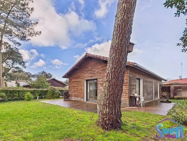 Maison de plain-pied à vendre 368 000 € 4 pièces 3 chambres 75 m² 226 m² de terrain Moliets-et-Maa 40660