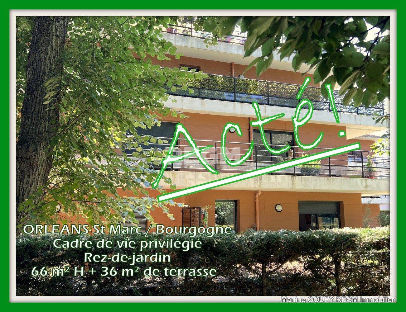 Appartement 4 pièces 66 m² · à Orléans · 65,6 m² · 265 000 €