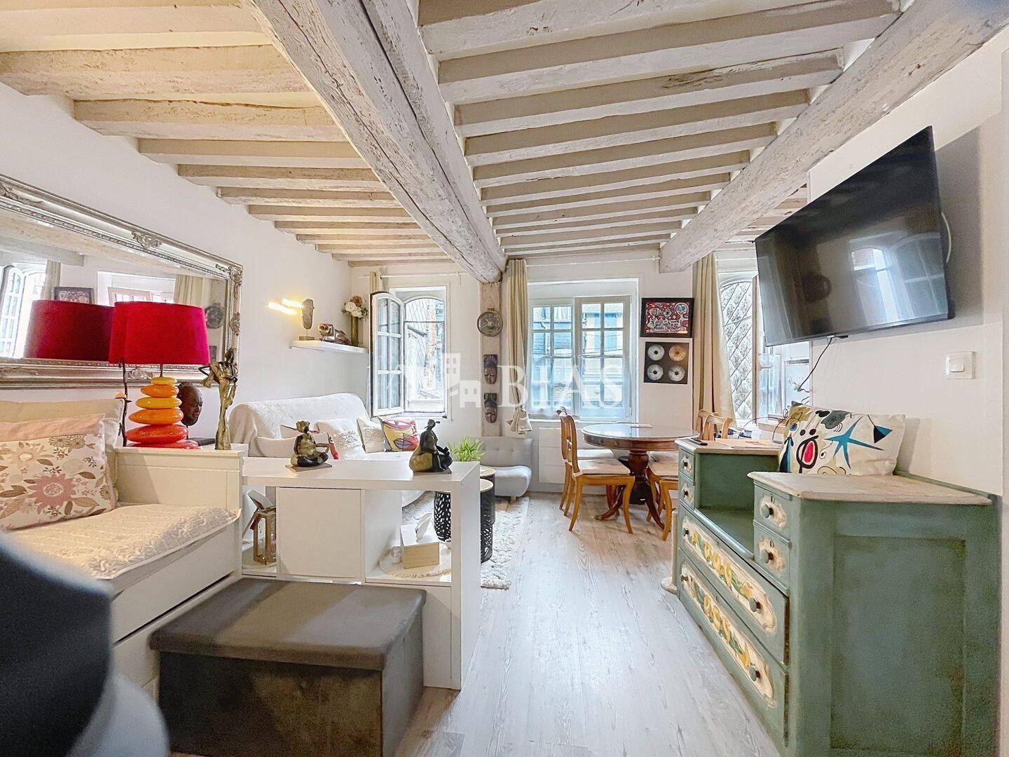 Appartement 1 pièce 25 m² · à Honfleur · 24,8 m² · 122 500 €