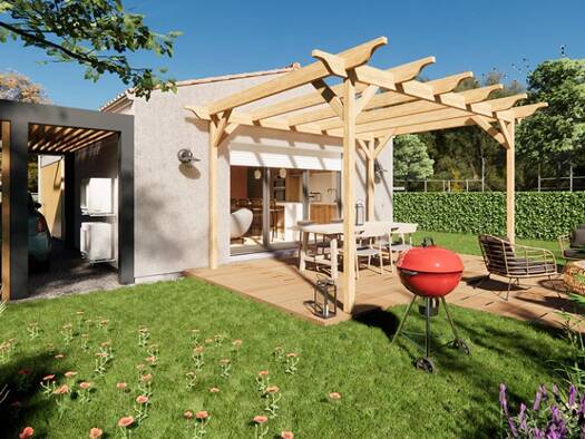 Terrain avec maison neuve à vendre 265 000 € 3 pièces 2 chambres 61 m² 219 m² de terrain La Bernerie-en-Retz 44760