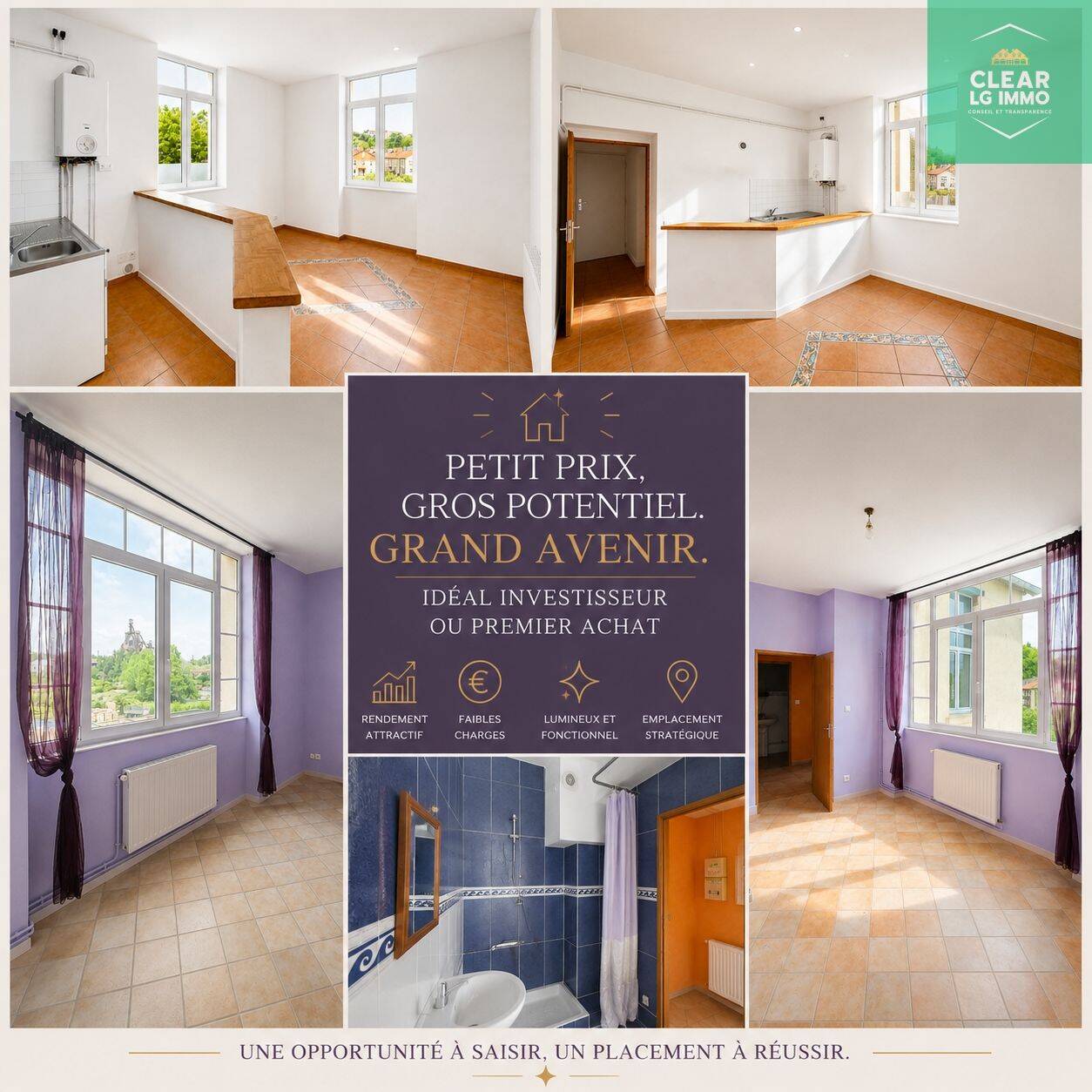 Appartement 2 pièces 36 m² · à Hayange · 36,1 m² · 79 990 €