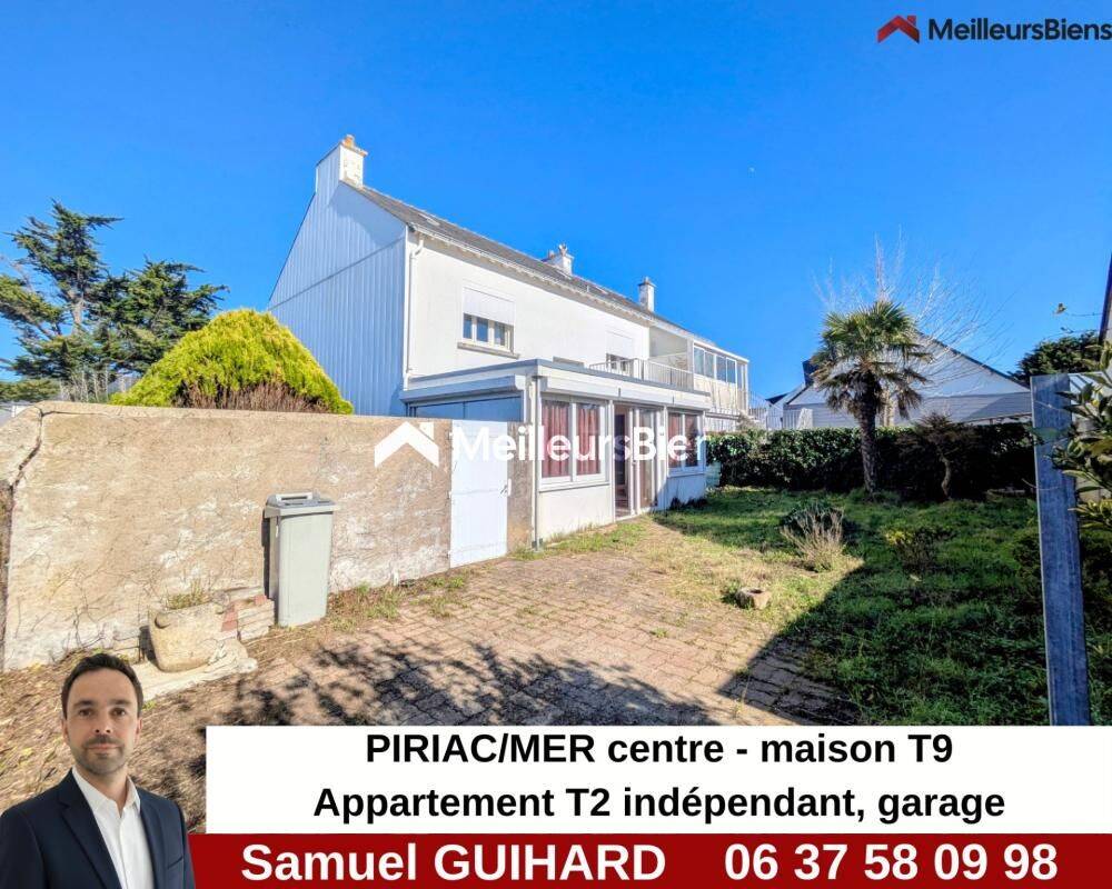 Maison 9 pièces 191 m² · à Piriac-sur-Mer · 191 m² · 496 800 €